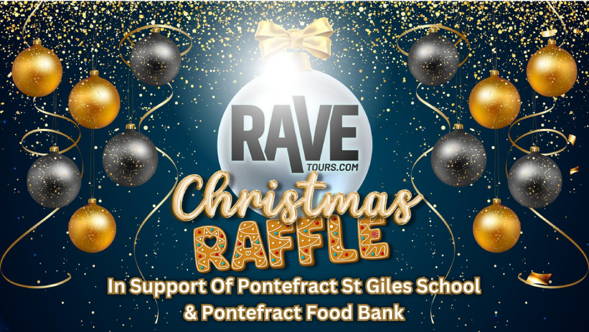 Christmas raffle cover