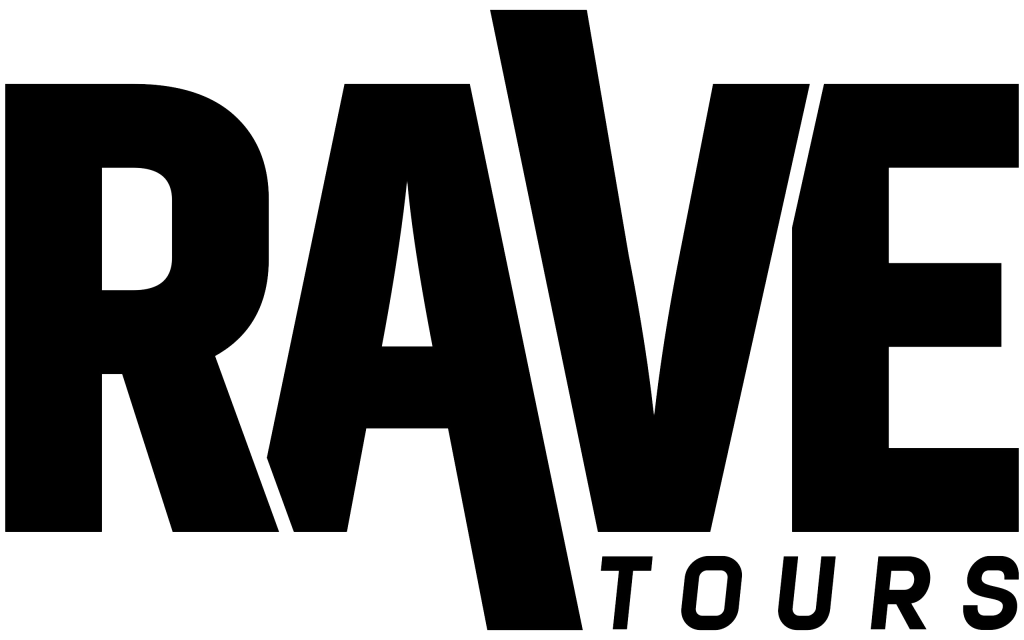 rave tours logo transparent