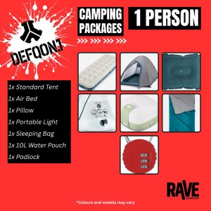 Defqon.1 - 1 Person Camping Package