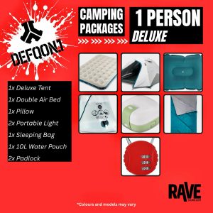 Defqon.1 - 1 Person deluxe Camping Package