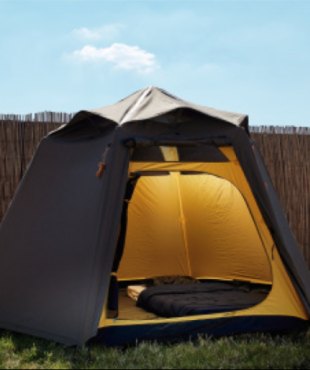 A Picture of The Regular 2p Luxury District camping option at Decibel Outdoor Festival.